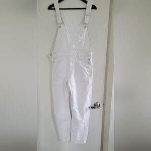 We The Free White Ziggy Overalls